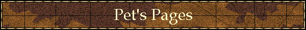 Pet's Pages